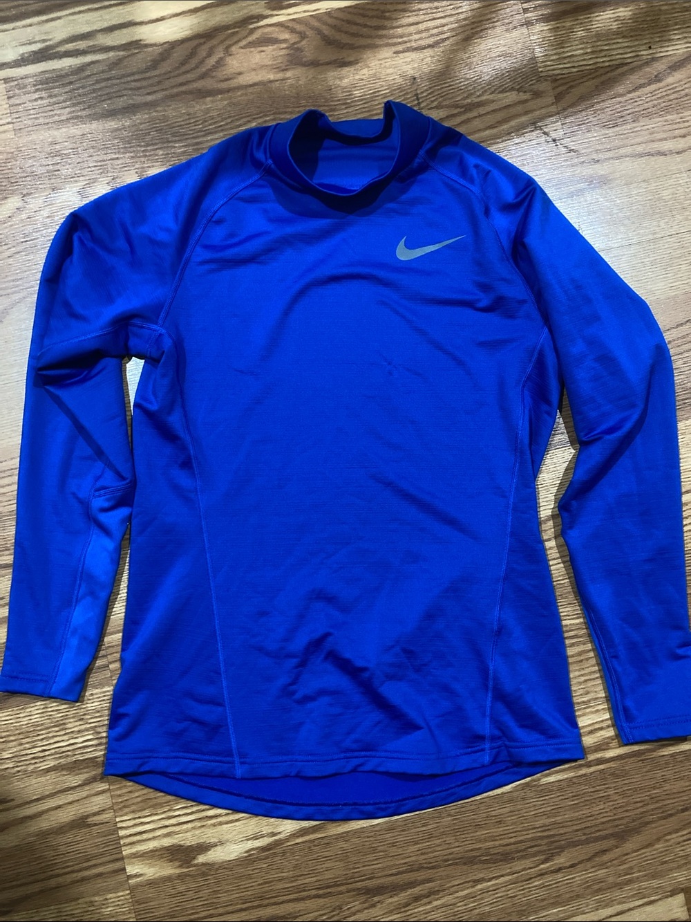 Nike Royal Blue Long Sleeve Performance Top